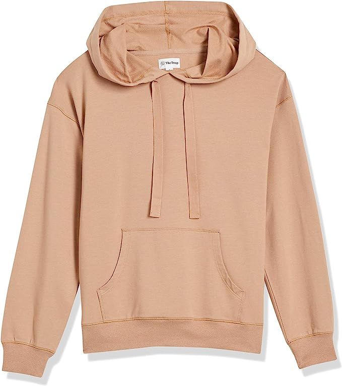 The Drop Women's Remi Loose French Terry Long Sleeve Hoodie Sweatshirt | Amazon (US)