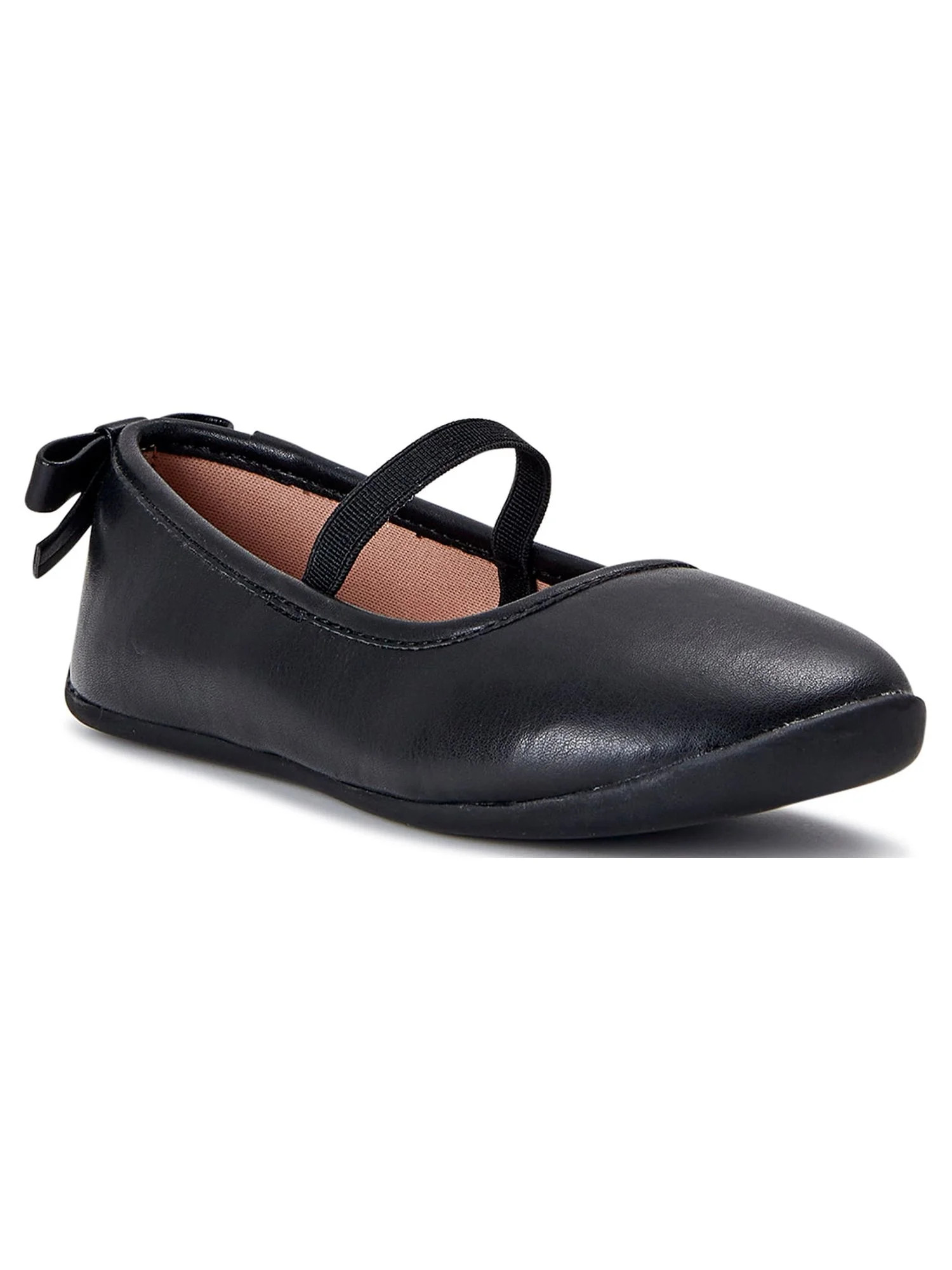 Wonder Nation Toddler Girls Ballet Flat Dress Shoes, Sizes 7-12 | Walmart (US)