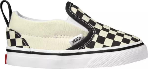 Vans Toddler Checkerboard Classic Slip-On Shoes | Dick's Sporting Goods