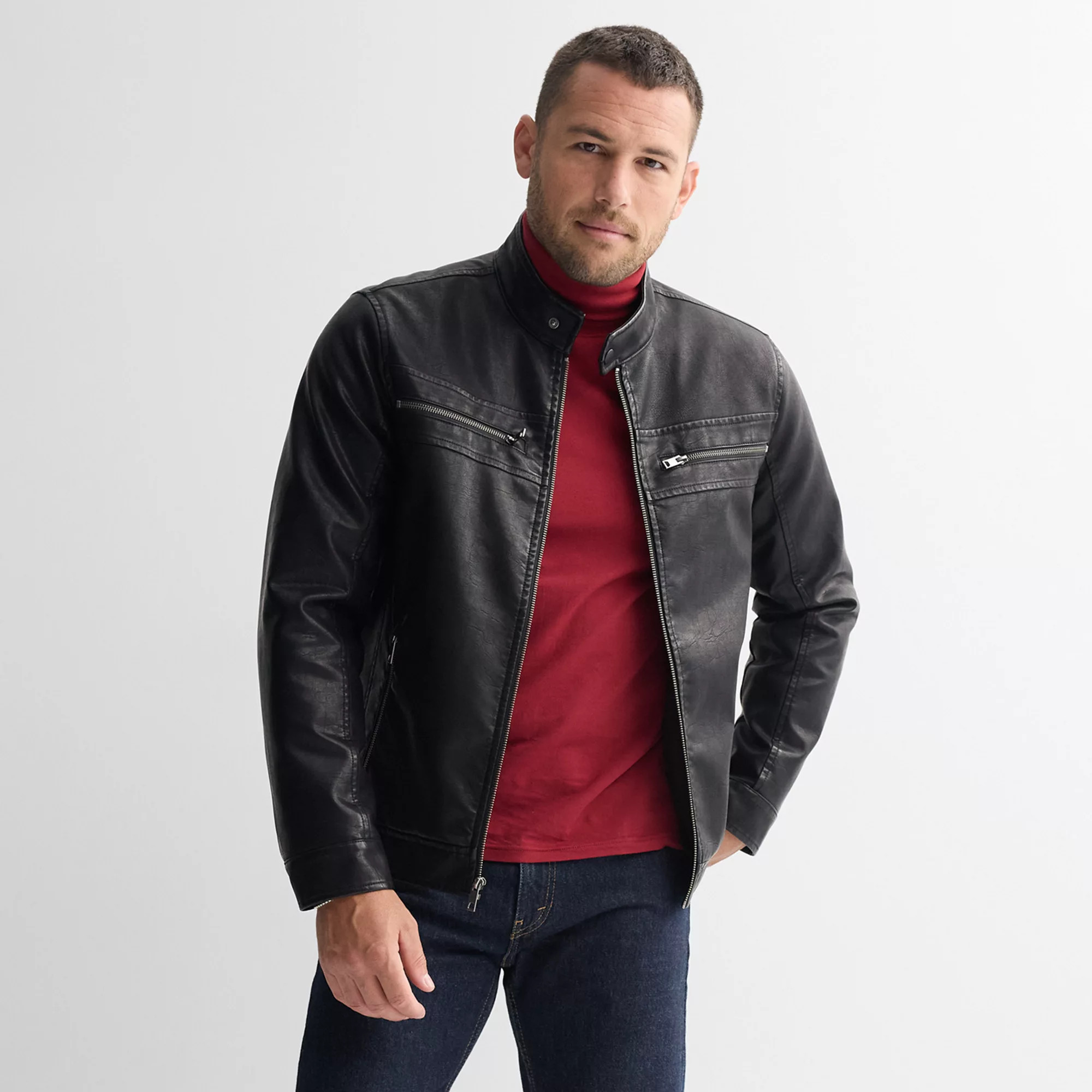 Men's Apt. 9® Moto Jacket | Kohl's