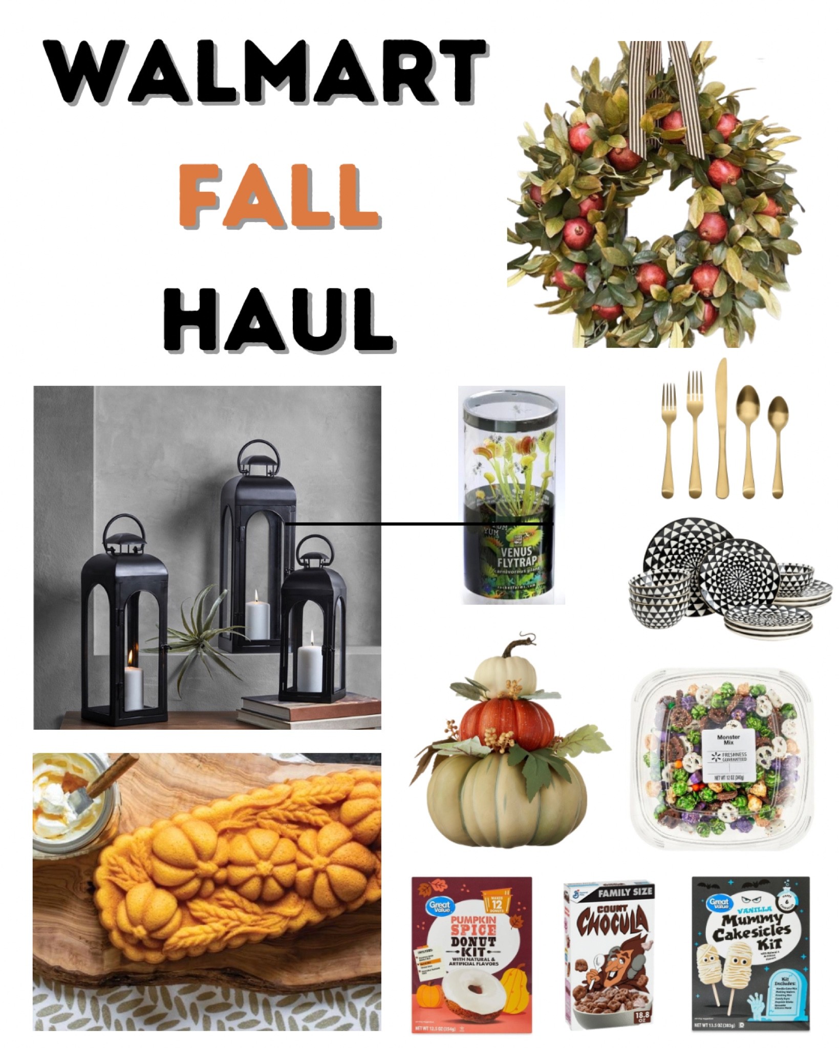 Shop my Walmart FALL HAUL 🍂🍂🎃! #walmart #walmarthome #sponsored 

#LTKHalloween #LTKSeasonal #LTKhome