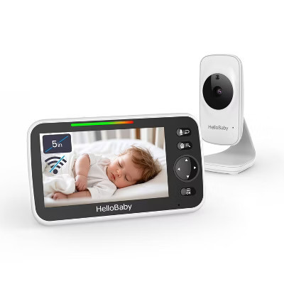 HelloBaby 5" Video Baby Monitor (HB50) - White | Target