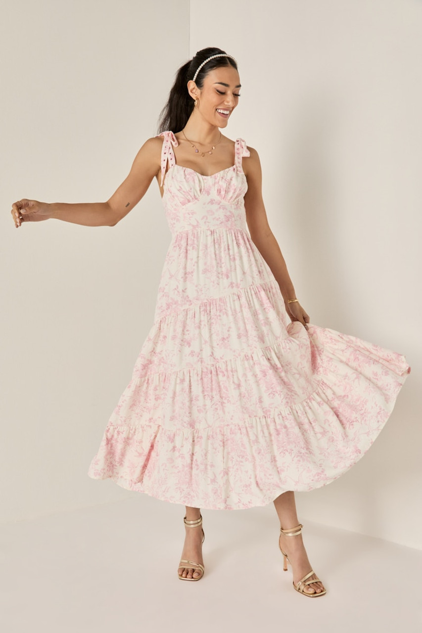 Fay Floral Tiered Maxi Dress | Francesca's