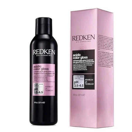Redken Acidic Color Gloss Activated Glass Gloss Treatment | Rinse Out Hair Gloss | With Apricot Oil for Deep Conditioning | Add Intense Shine for up to Three Days | Safe for Color-Treated Hair | Walmart (US)