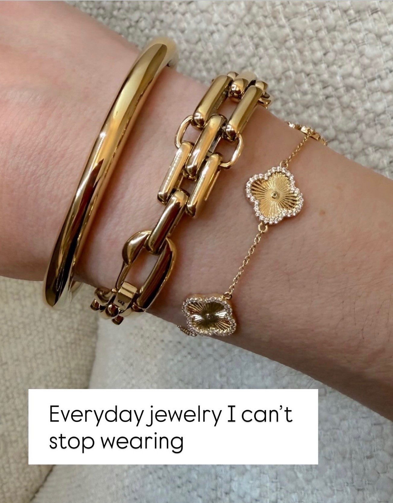 Luxury jewelry, bracelet stack, last minute gift ideas, annabrstylee

#LTKGiftGuide #LTKootd #LTKOver40