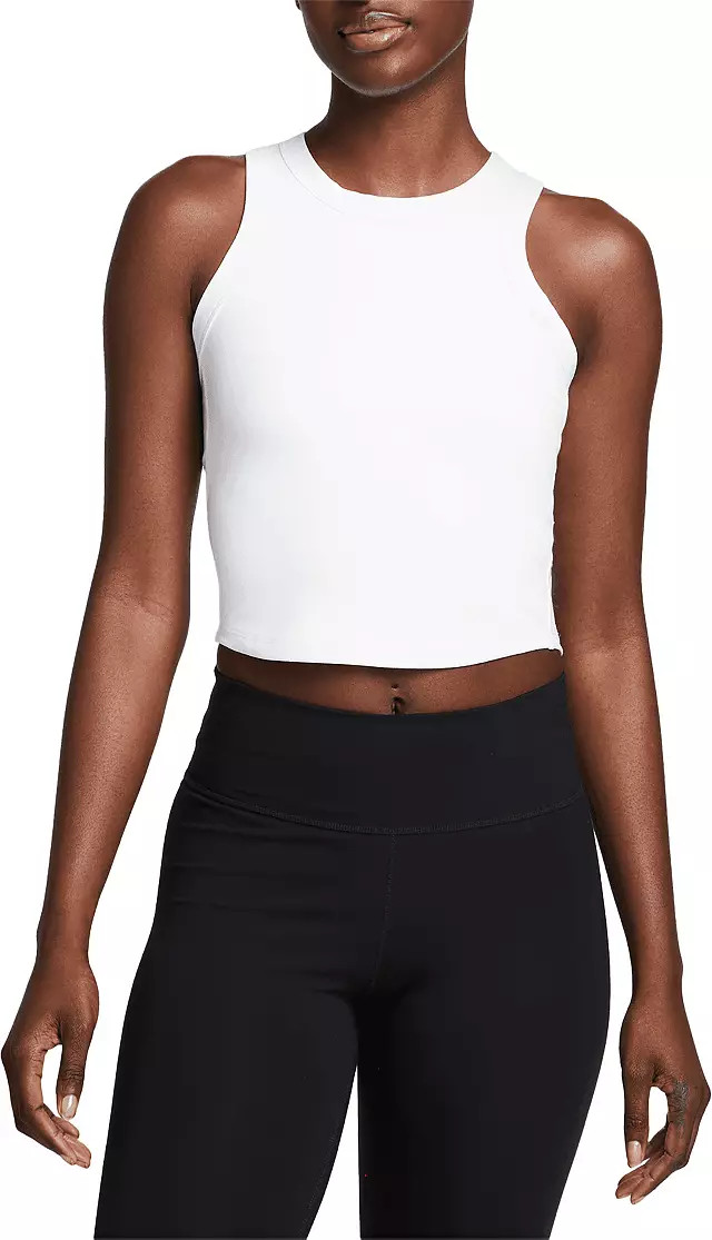 Nike Women's One Fitted Dri-FIT Cropped Tank Top | Dick's Sporting Goods