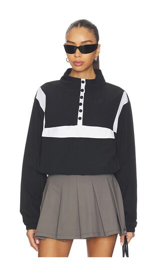 Gold Hinge Airglyde Cropped Windbreaker in Black. - size M | Revolve Clothing (Global)