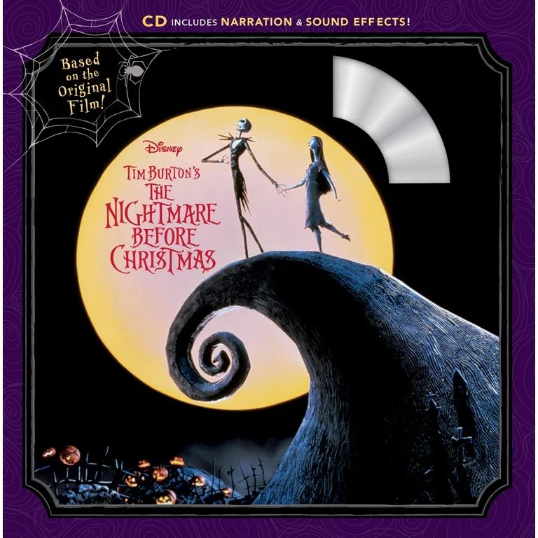 Tim Burton's the Nightmare Before Christmas [With Audio CD] (Paperback) - Walmart.com | Walmart (US)