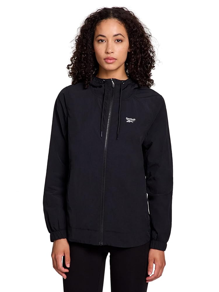 Reebok Women's Marathoner Windbreaker Jacket | Amazon (US)