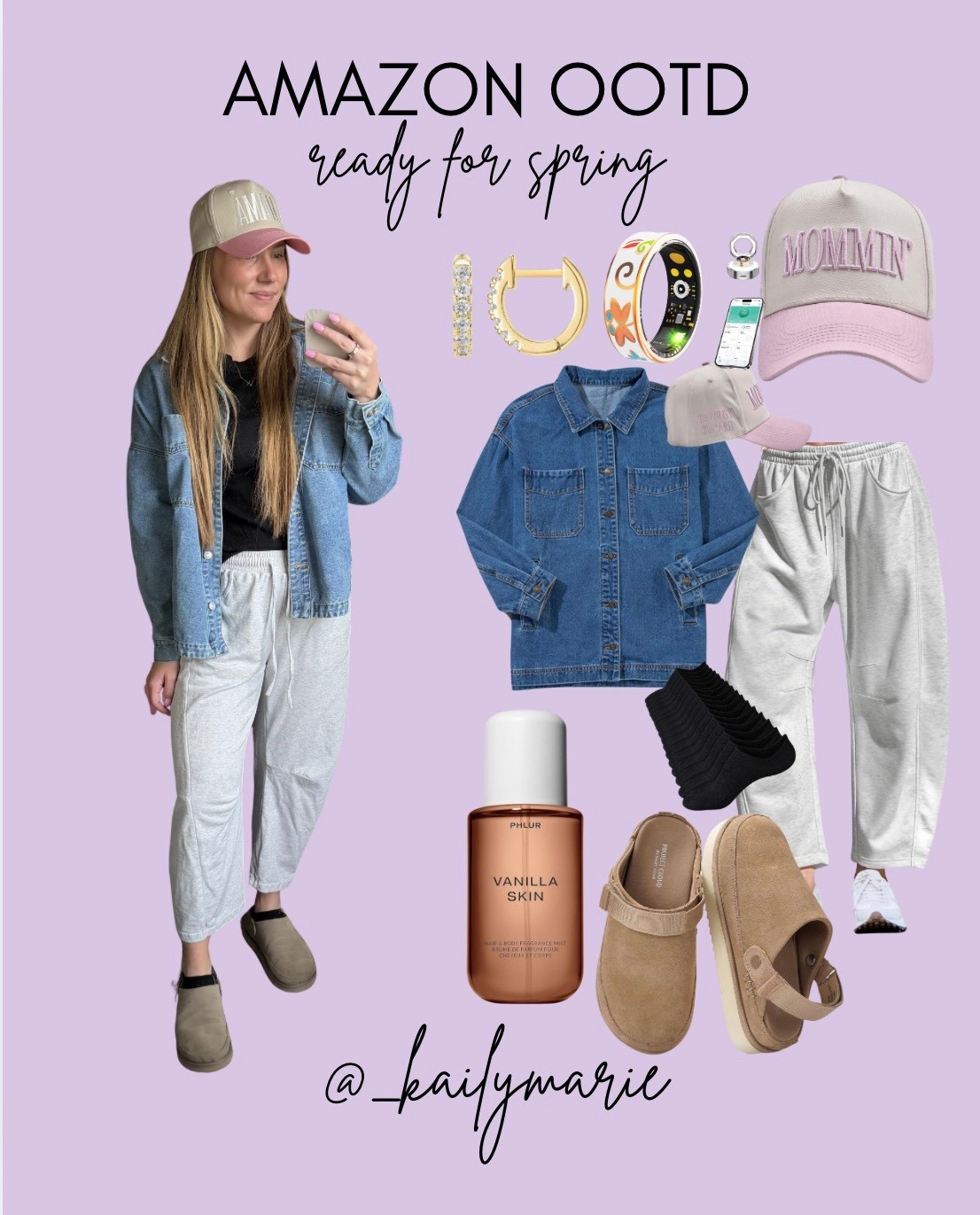 Comfy Spring OOTD ✨🫶🏼🩷

#LTKMidsize #LTKootd #LTKmomlife