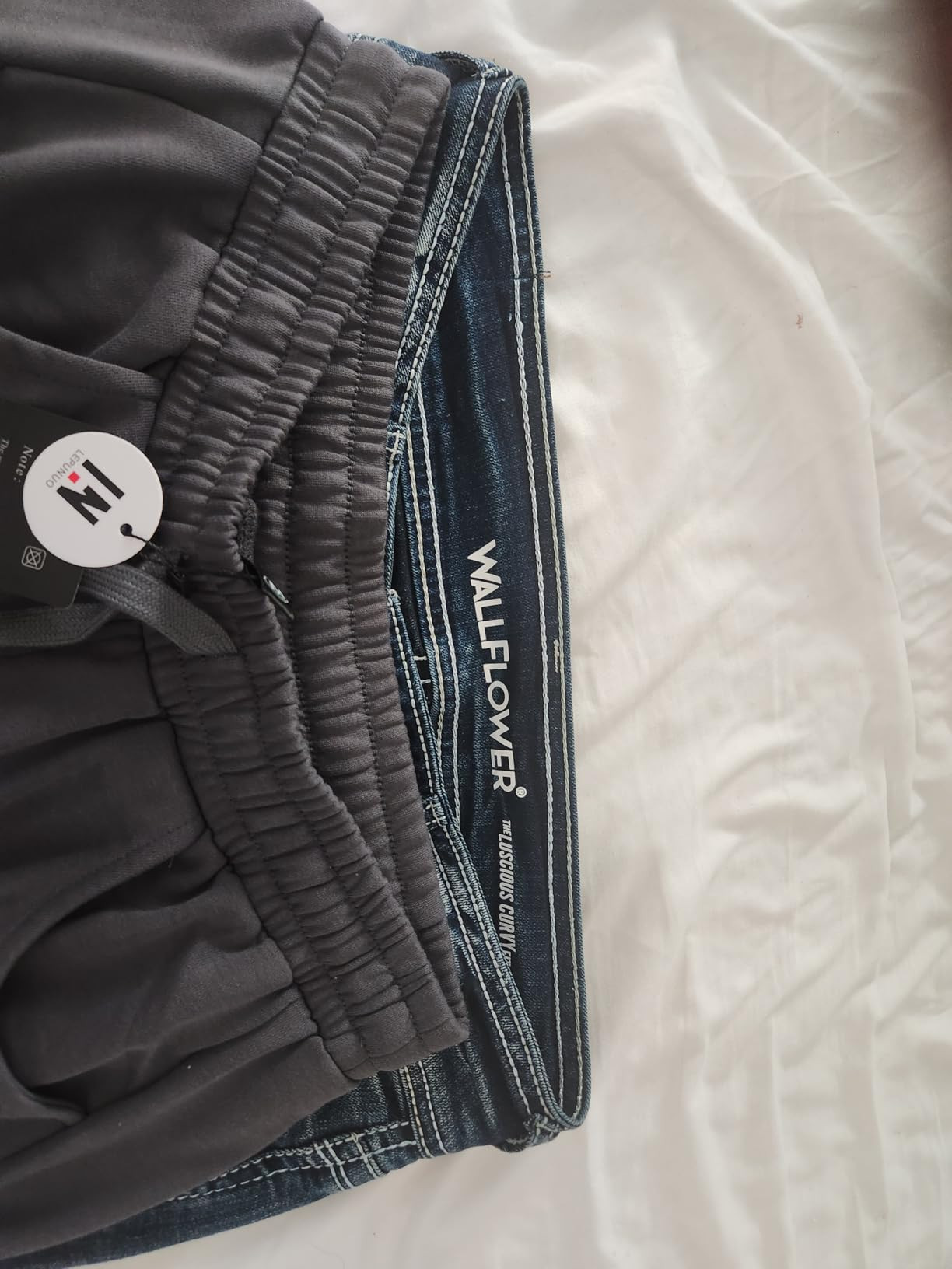 Lepunuo Barrel Sweatpants Women Casual Baggy Elastic Waisted Pants Wide Leg Gym Trousers with Poc... | Amazon (US)