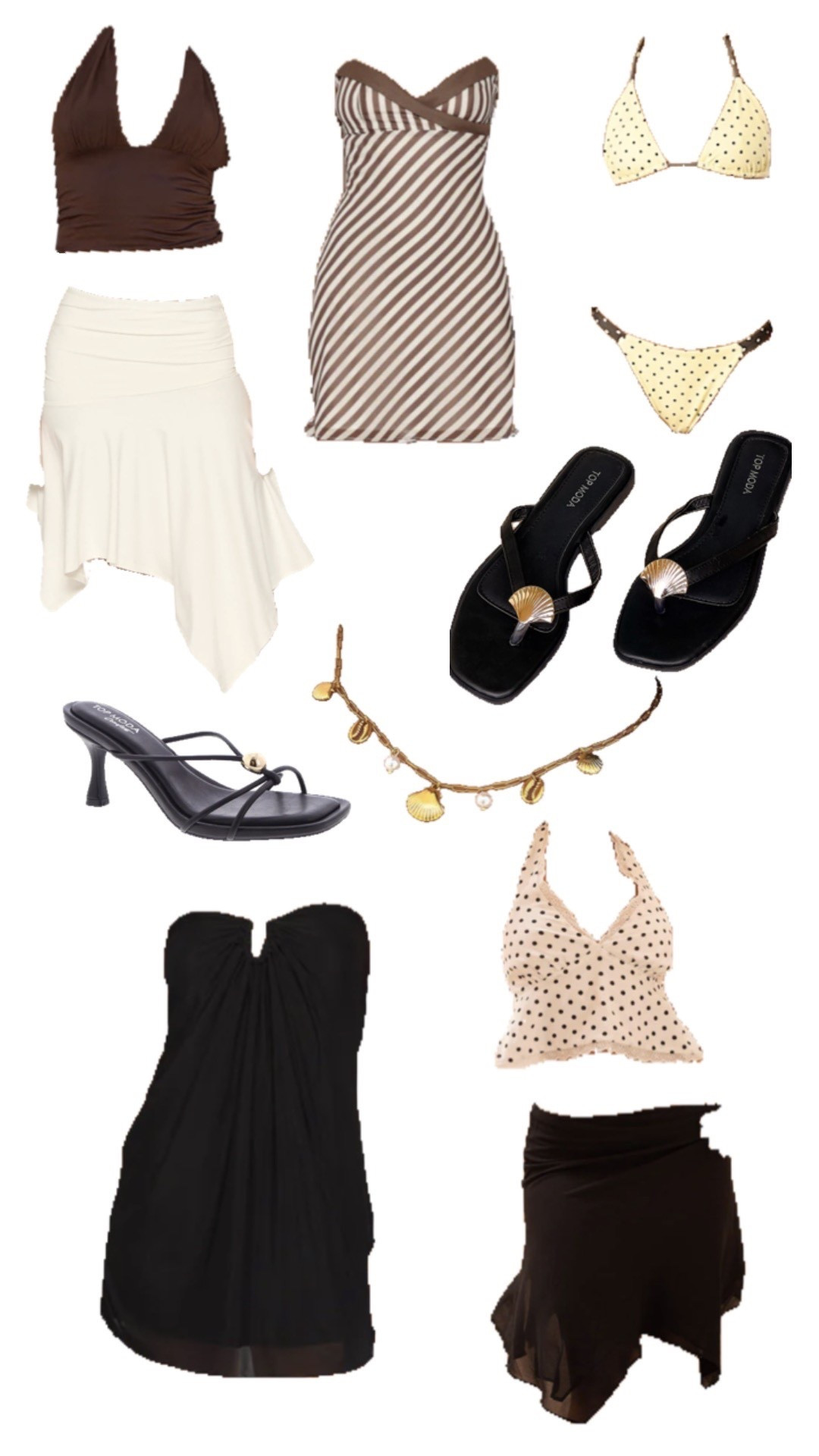 Chocolate Brown Spring Break Outfit Essentials 🤎

Neutral spring break outfits are having a moment 🤎
This chocolate brown spring edit features flattering mini dresses, polka dot tops, breezy skirts, sleek black heels, and beach-ready swim pieces — perfect for spring break vacations, resort days, and warm nights out.

Shop these neutral spring outfits, spring break outfit essentials, and vacation style staples all in one place ✨

#LTKBeauty #LTKSeasonal #LTKootd