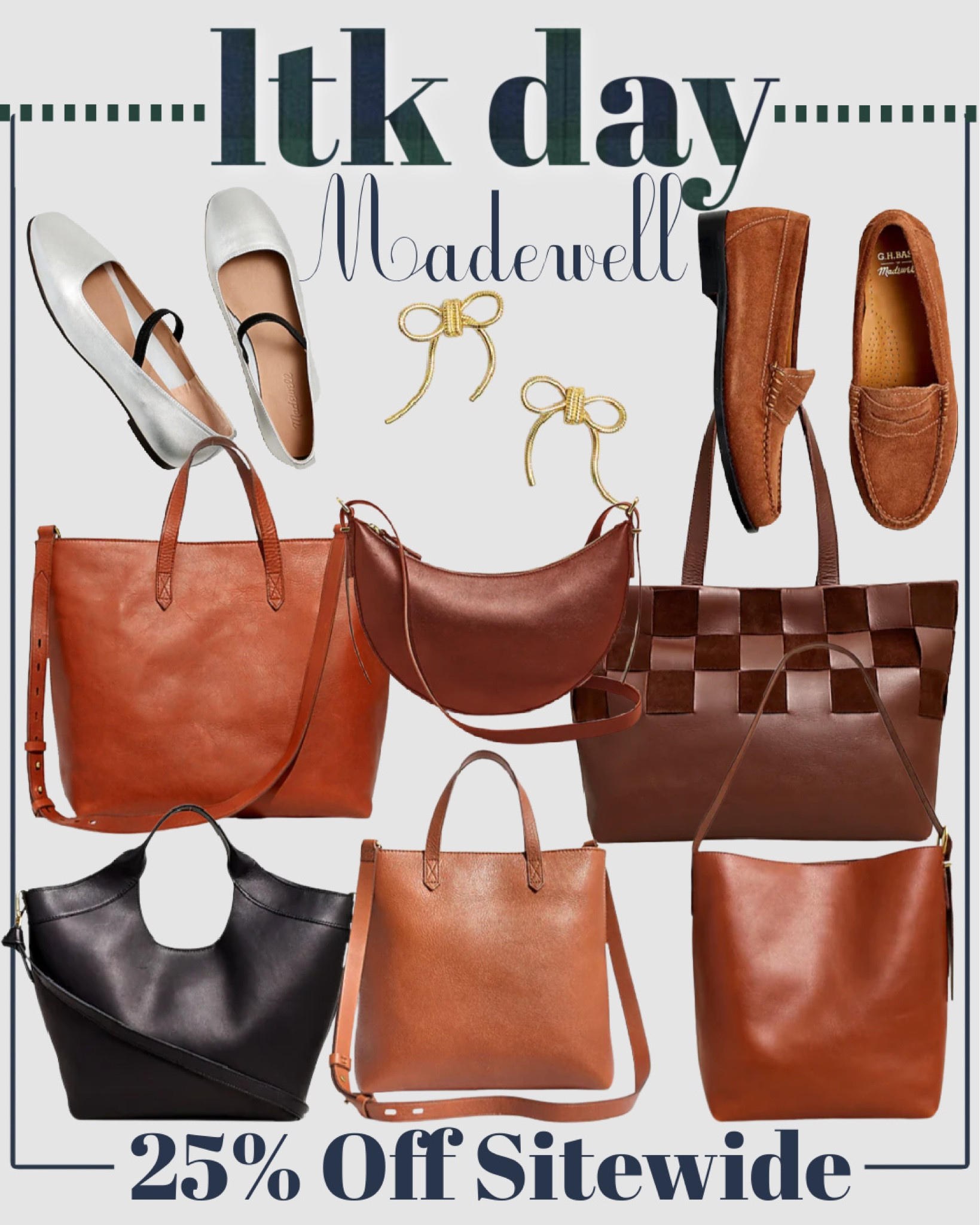Madewell The Essential Tote In Leather in Red