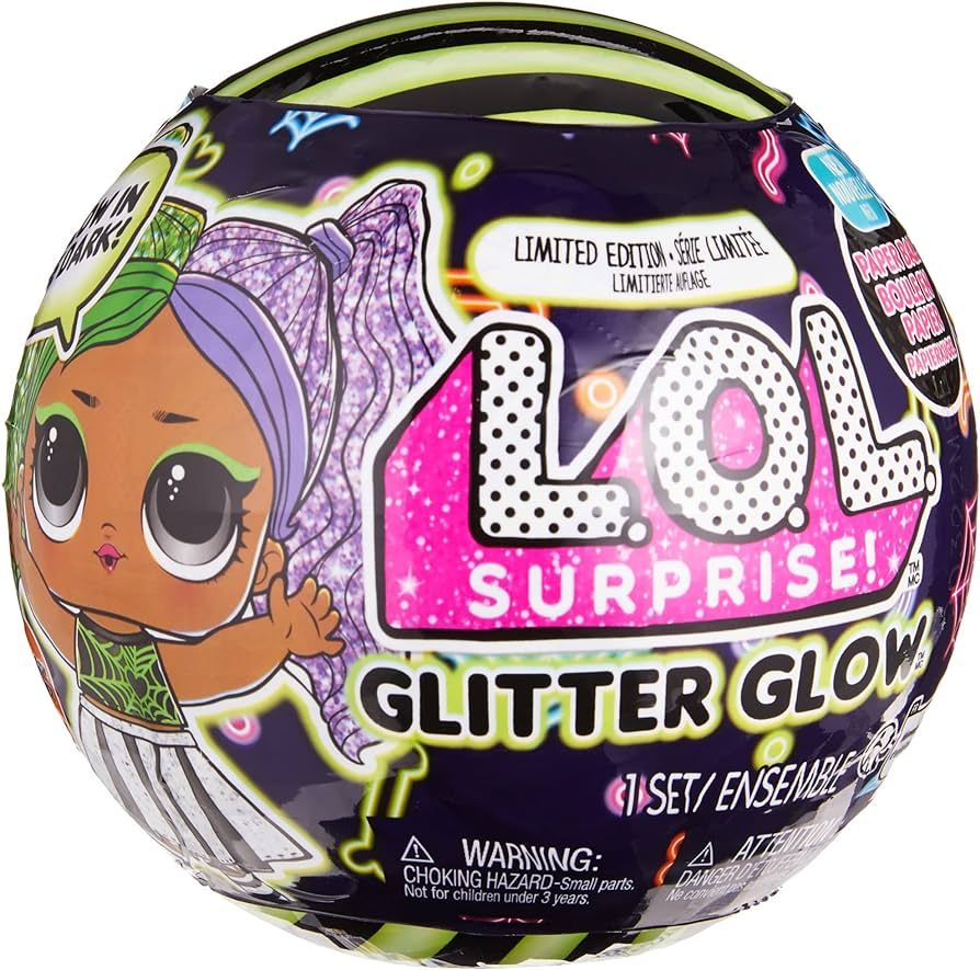L.O.L. Surprise! Glitter Glow Doll Cheer Boo with 7 Surprises, Halloween Dolls, Accessories, Limi... | Amazon (US)