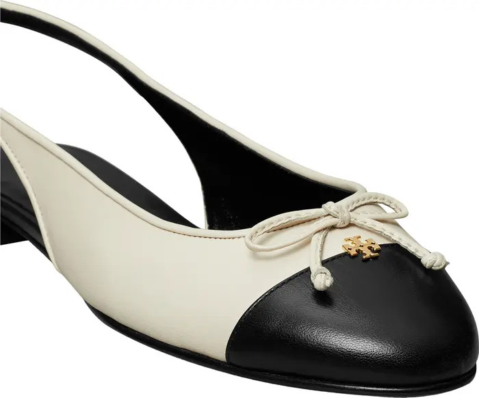 Slingback Cap Toe Flat (Women) | Nordstrom