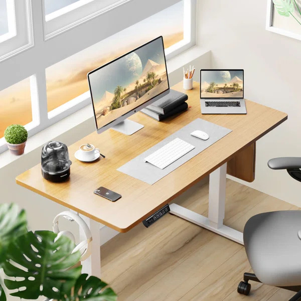Koree Adjustable Metal Base Standing Desk | Wayfair North America