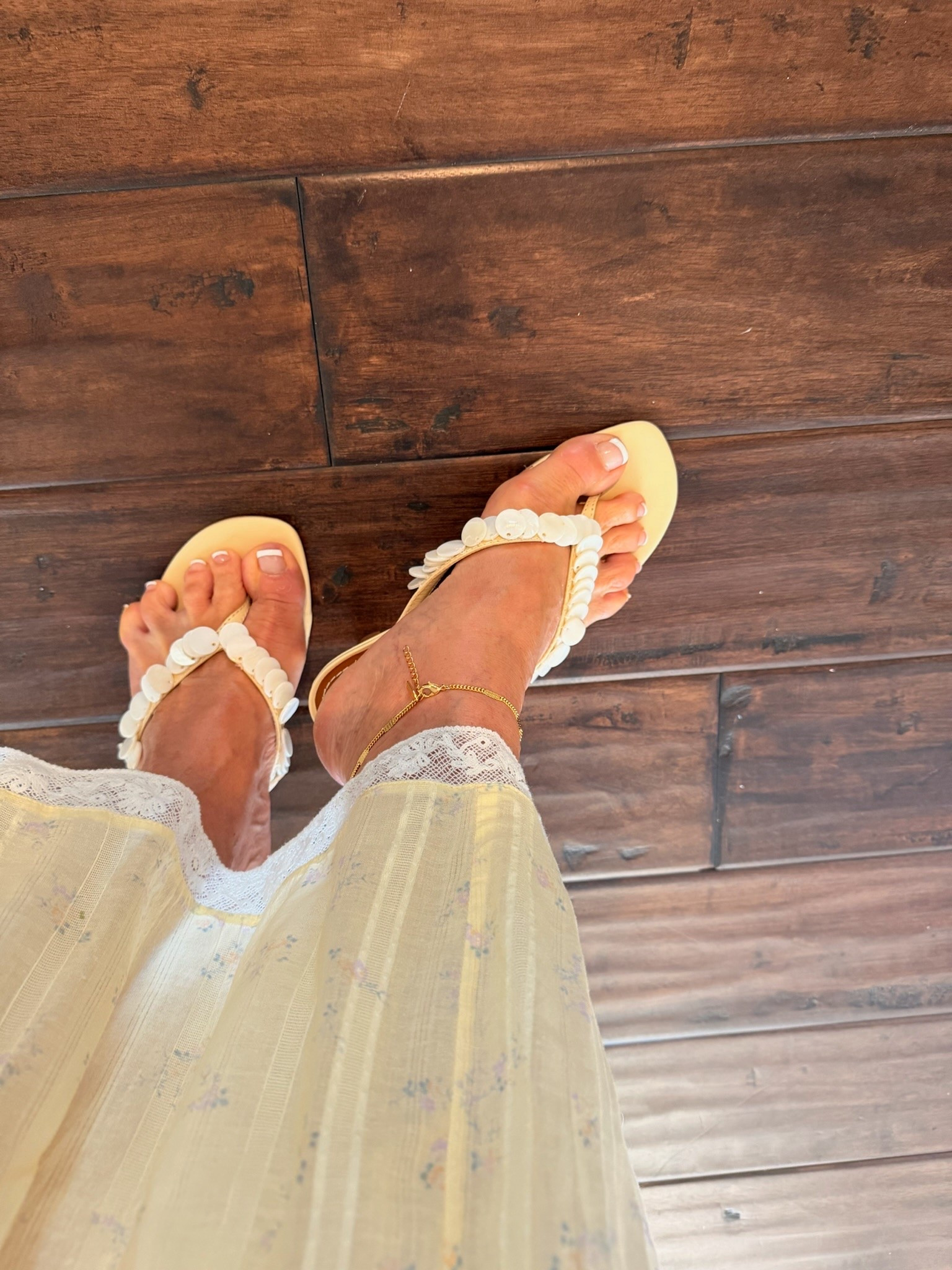 A little sunshine, a little lace, and the prettiest details 🤍🌼 These sandals were made for slow summer days. ✨


#Sandals #Embellished

#LTKootd #LTKSeasonal #LTKOver40
