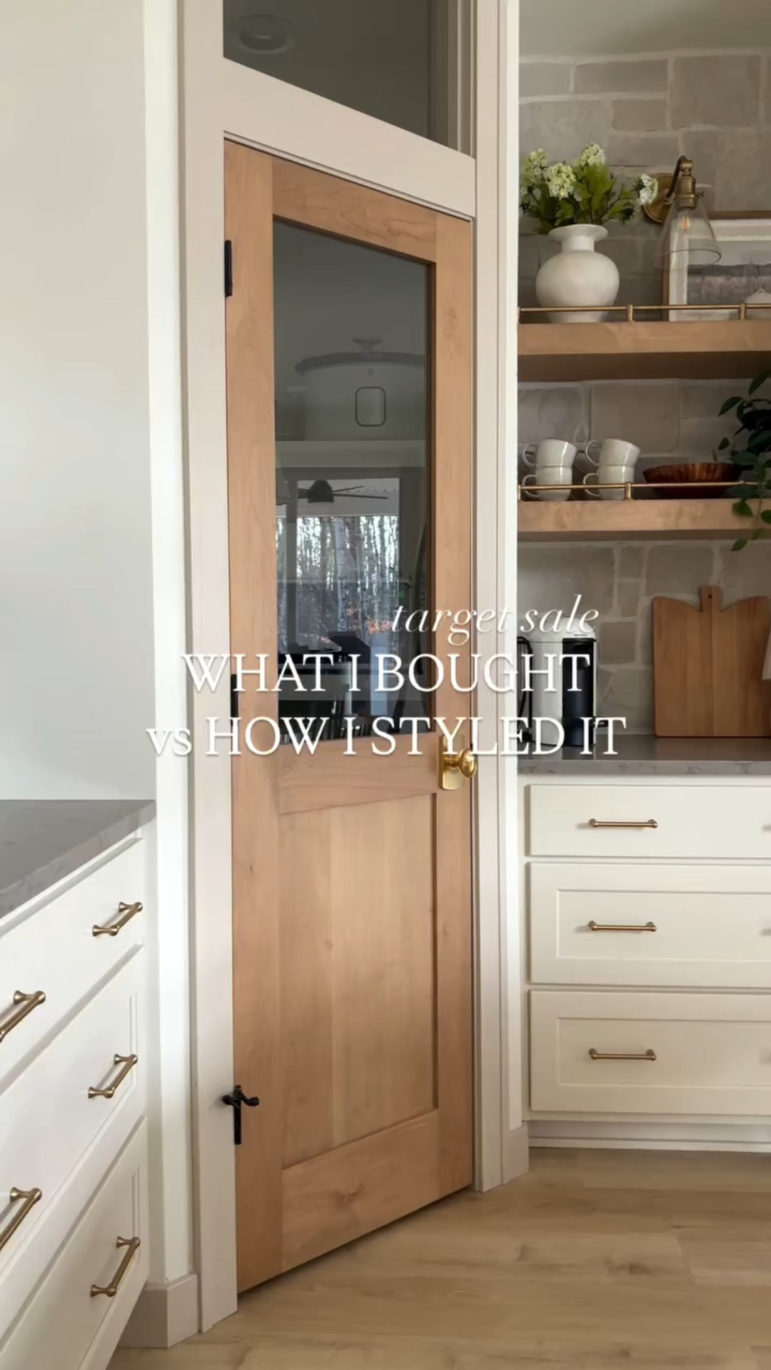 What I bought vs how I styled it! @target home sale edition 😍 Everything shown is 25% off right now!! 

Comment TARGET below for the link to be sent straight to your inbox! #TargetCreator #targethomeambassador 

Bedroom inspo 
Kitchen design 
Kitchen decor 
Stone backsplash 
Living room inspo 
Living room decor 
Living room design 
Bedroom design 
Bedroom decor