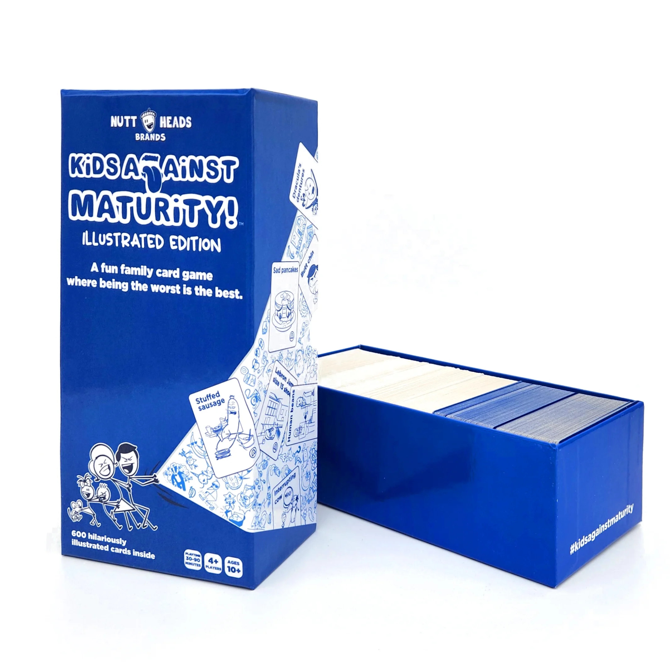 Nutt Heads Kids Against Maturity Card Game, Illustrated Edition | Walmart (US)