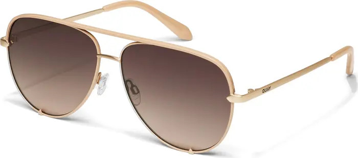 High Key 64mm Oversize Aviator Sunglasses | Nordstrom