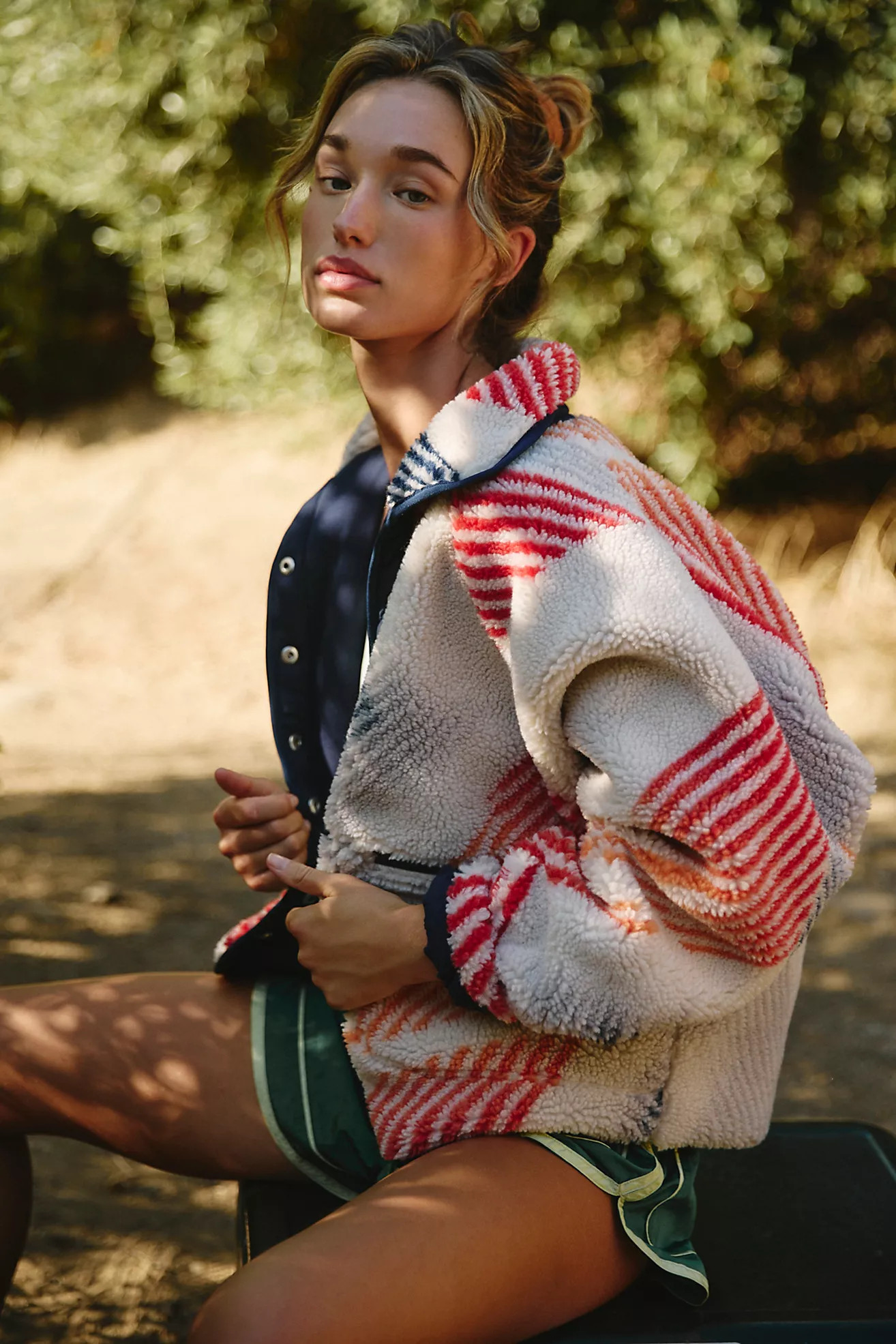 Hit The Slopes Printed Fleece Jacket | Free People (Global - UK&FR Excluded)