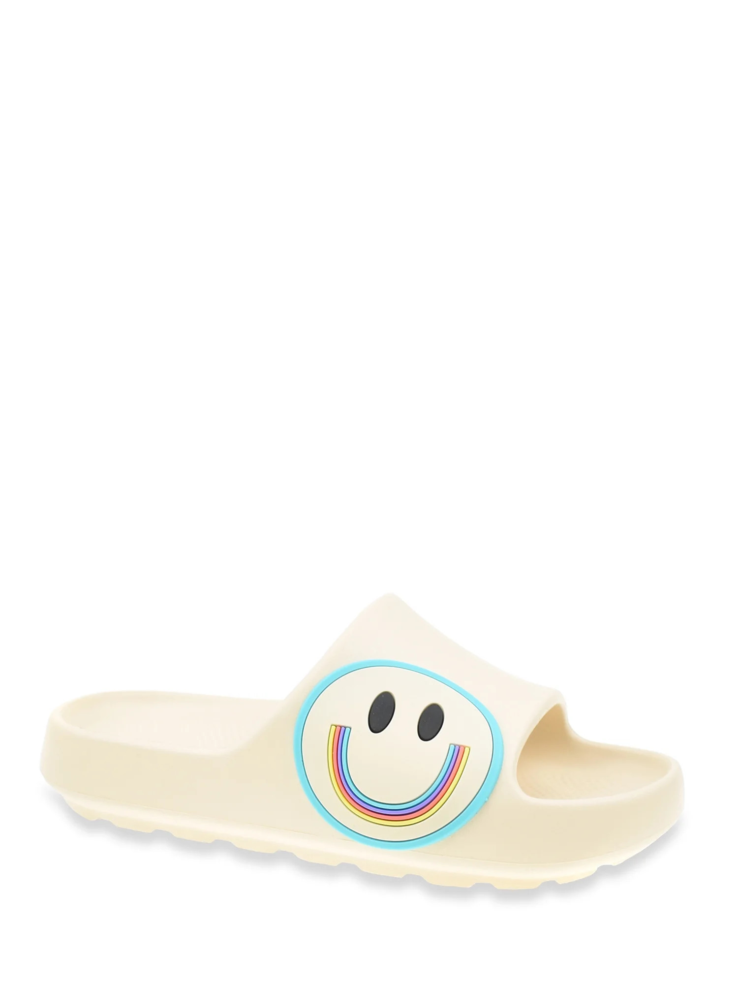 Wonder Nation Little Girl & Big Girl Icon Eva Slide Sandals - Walmart.com | Walmart (US)