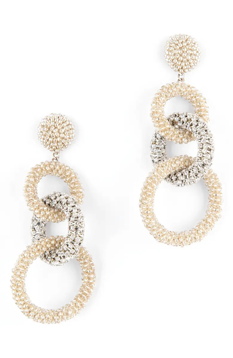 Deepa Gurnani Sienna Embellished Drop Earrings | Nordstrom | Nordstrom
