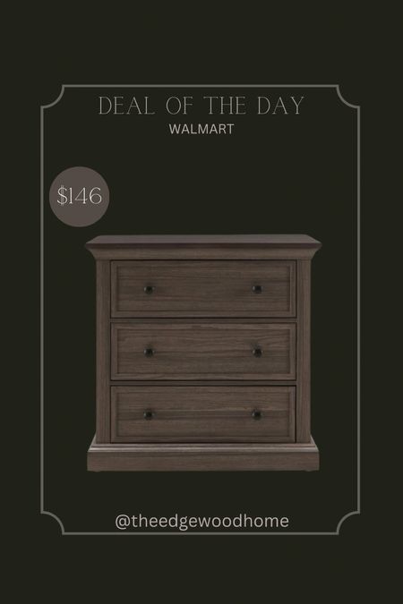 This nightstand from Walmart is gorgeous. Look at the price! 

#LTKsalealert #LTKhome
