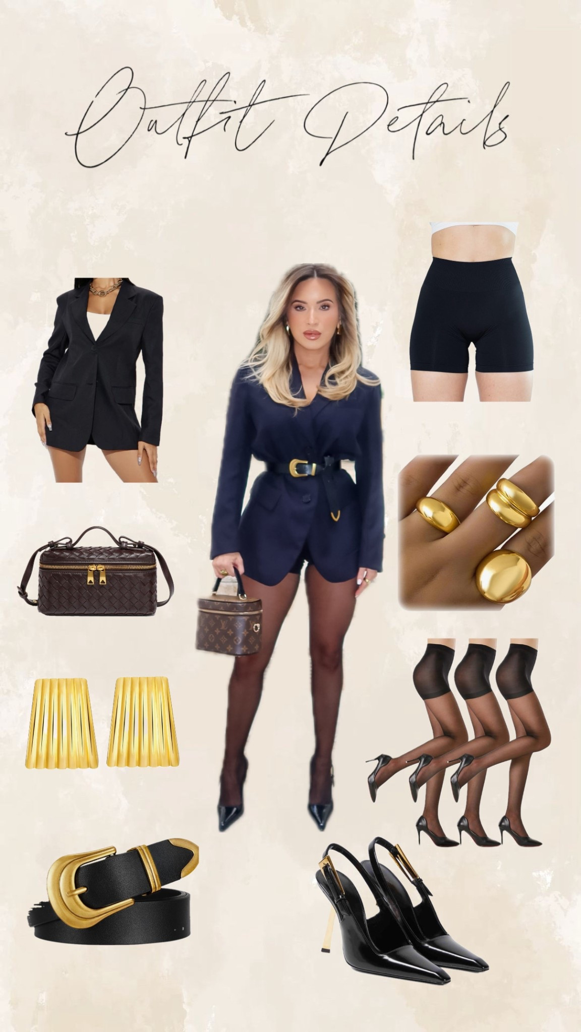 One blazer, fully styled.
This is how I take a simple piece and make it a full look—belted, structured, and finished with classic accessories.

#LTKstyling #howtostyle #LTKfashion 

#LTKStyleTip