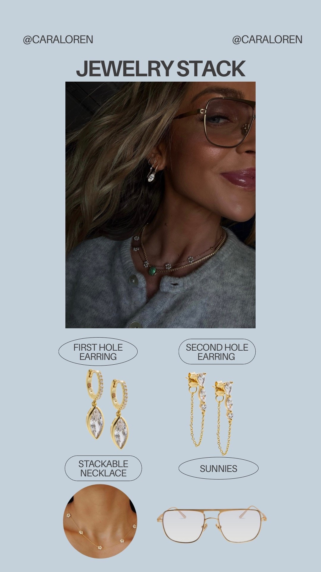 Jewelry stack

#LTKBeauty #LTKootd #LTKPetite