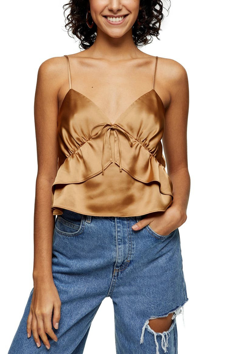 Strappy Ruffle Camisole | Nordstrom