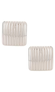 Cendre Mara Earrings in Silver from Revolve.com | Revolve Clothing (Global)