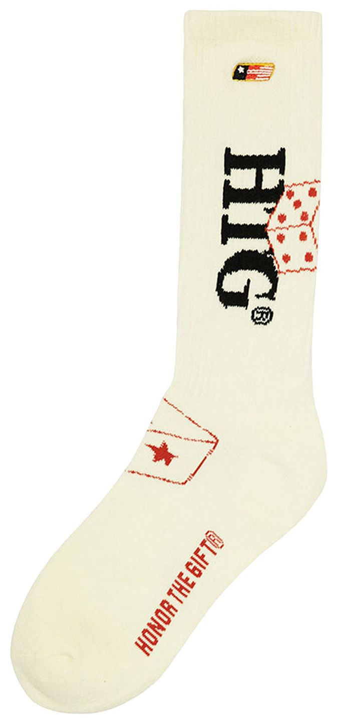 Honor The Gift Lucky Seven Socks 'Bone' | GOAT