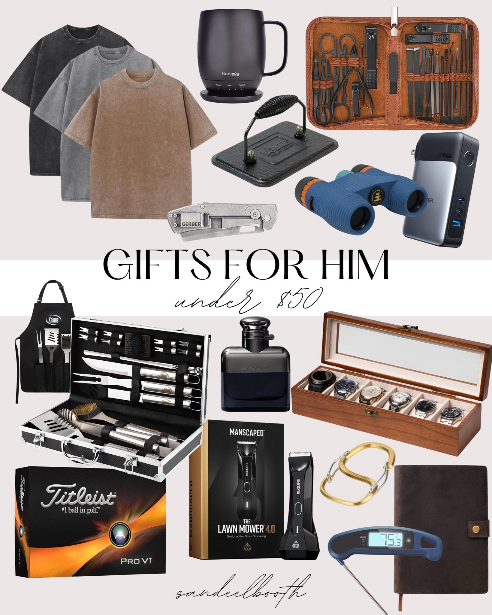 Gifts for him under $50 Gifts for dad, gifts for husband, Amazon gift guide, gifts under $50, Christmas gift guide for him

#LTKMens #LTKGiftGuide #LTKHoliday
