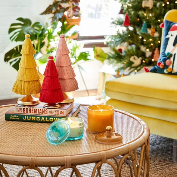 14oz Tangerine & Turmeric Glass Lidded Candle Gold - Opalhouse™ designed with Jungalow™ | Target