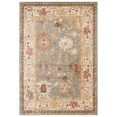 Ralph Lauren Hts# 5702-42-2080, Polypropylene, Pale Summer Area Rug | Wayfair North America