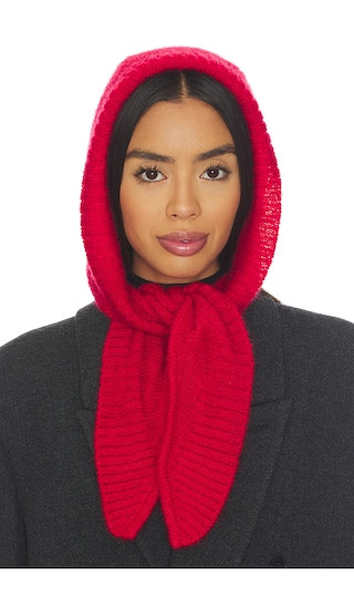 Liezel Kerchief Hood in Passion | Revolve Clothing (Global)