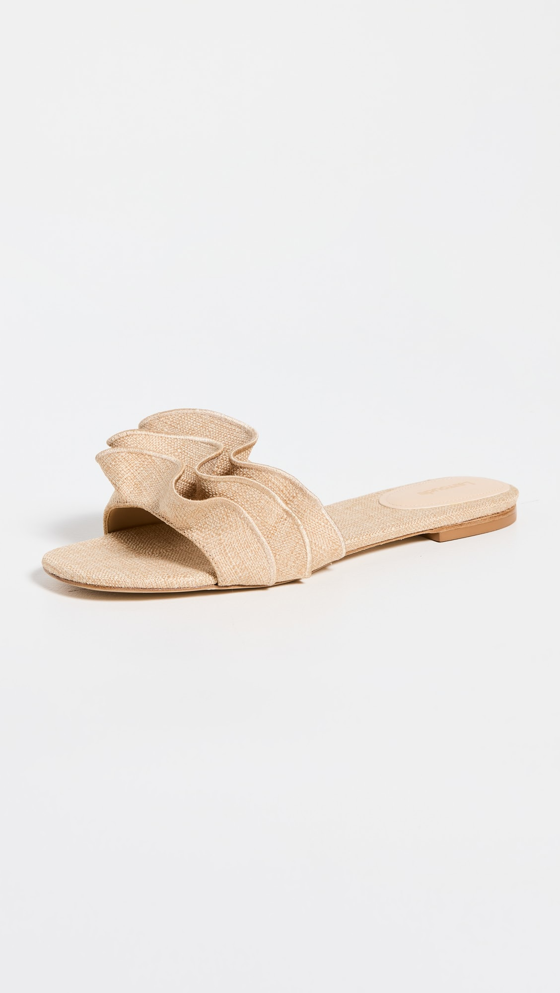 Larroudé Ivy Ruffle Sandals | Shopbop | Shopbop