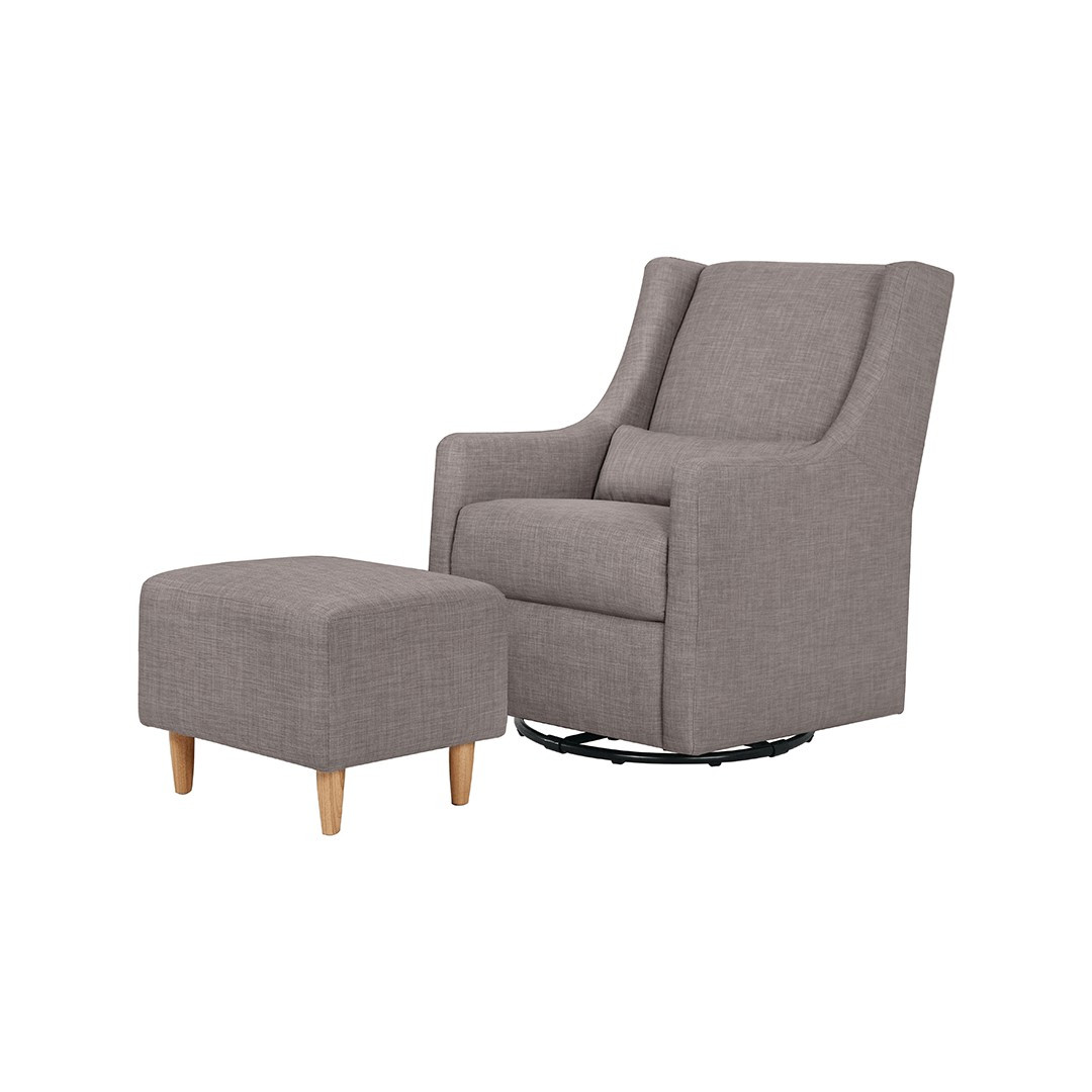 Toco Swivel Glider and Stationary Ottoman | Project Nursery