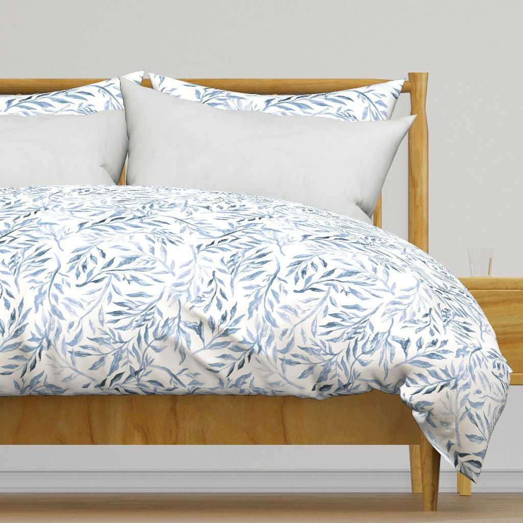 Watercolor Branches Duvet Cover | Spoonflower | Spoonflower
