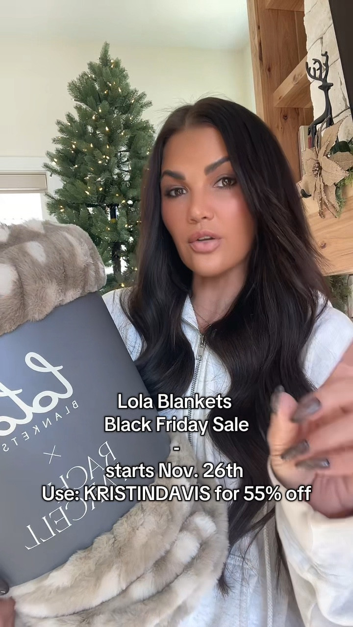Lola Blankets Black Friday Sale
55% off with code: KRISTINDAVIS
Starts Nov. 26
 

#LTKGiftGuide #LTKCyberWeek #LTKHome