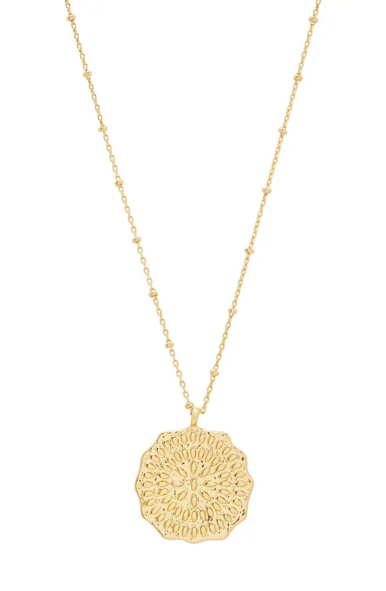 Mosaic Coin Pendant Necklace | Nordstrom