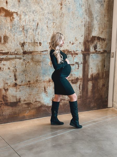 The perfect little black dress! It’s stretched with me my entire pregnancy so far 🤰🏼

#LTKbaby #LTKfit #LTKbump