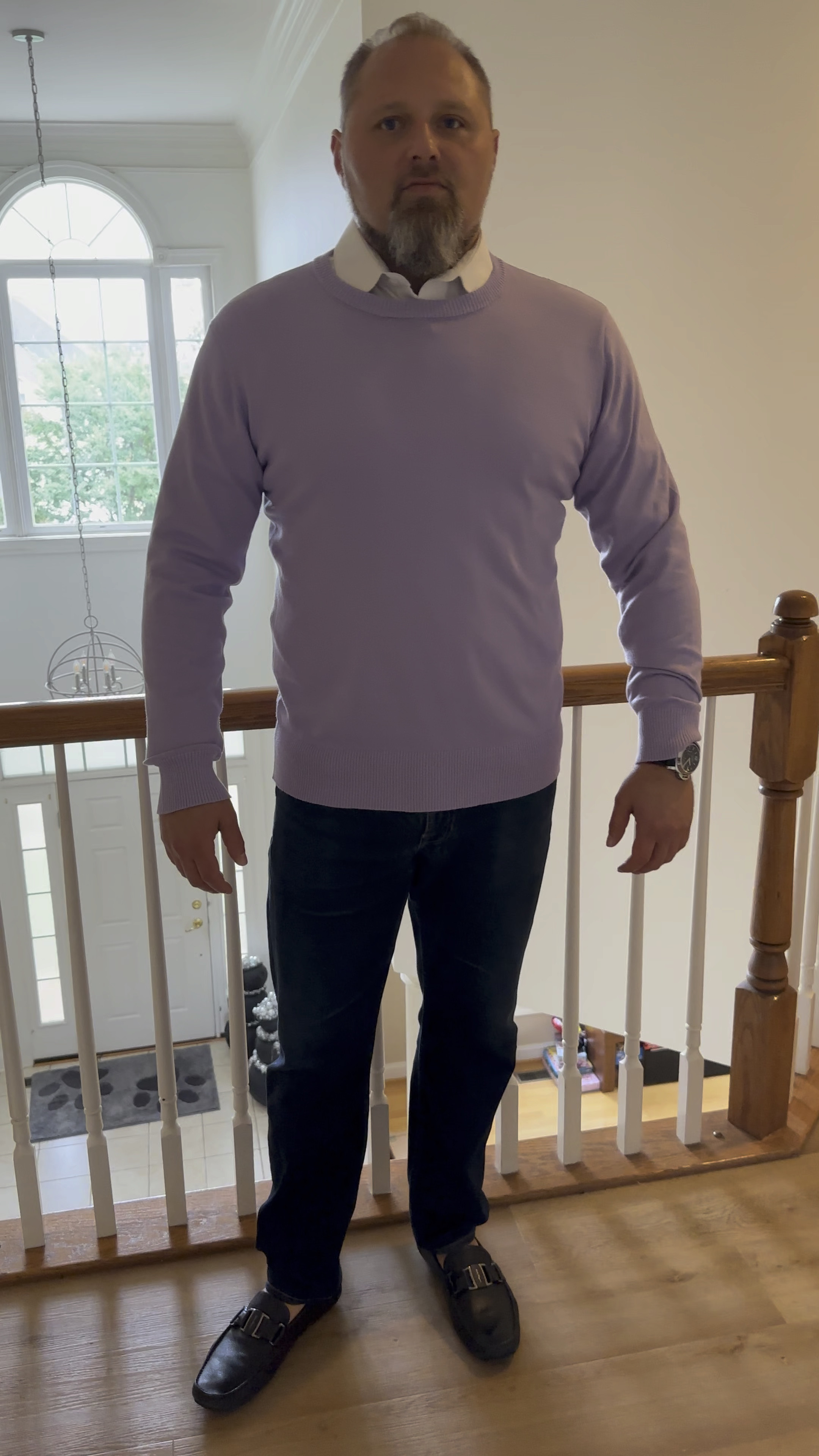 🍂✨ Fall Fashion Alert! ✨🍂 

Check out this COOFANDY Men's Crew Neck Sweater in stunning lavender! 💜 This slim-fit, lightweight sweater is the perfect layering piece for those crisp autumn days. Whether you rock it over a collared shirt for a polished office look or wear it on its own for a casual vibe, you're guaranteed to turn heads! 

Pair it with your favorite jeans or chinos, and you’re all set for any occasion. 🍁👌 Who else is loving this fall staple? Tag a friend who needs to add this to their wardrobe! #FallFashion #SweaterWeather #OOTD #Coofandy #CasualStyle

#LTKMens #LTKVideo #LTKSeasonal