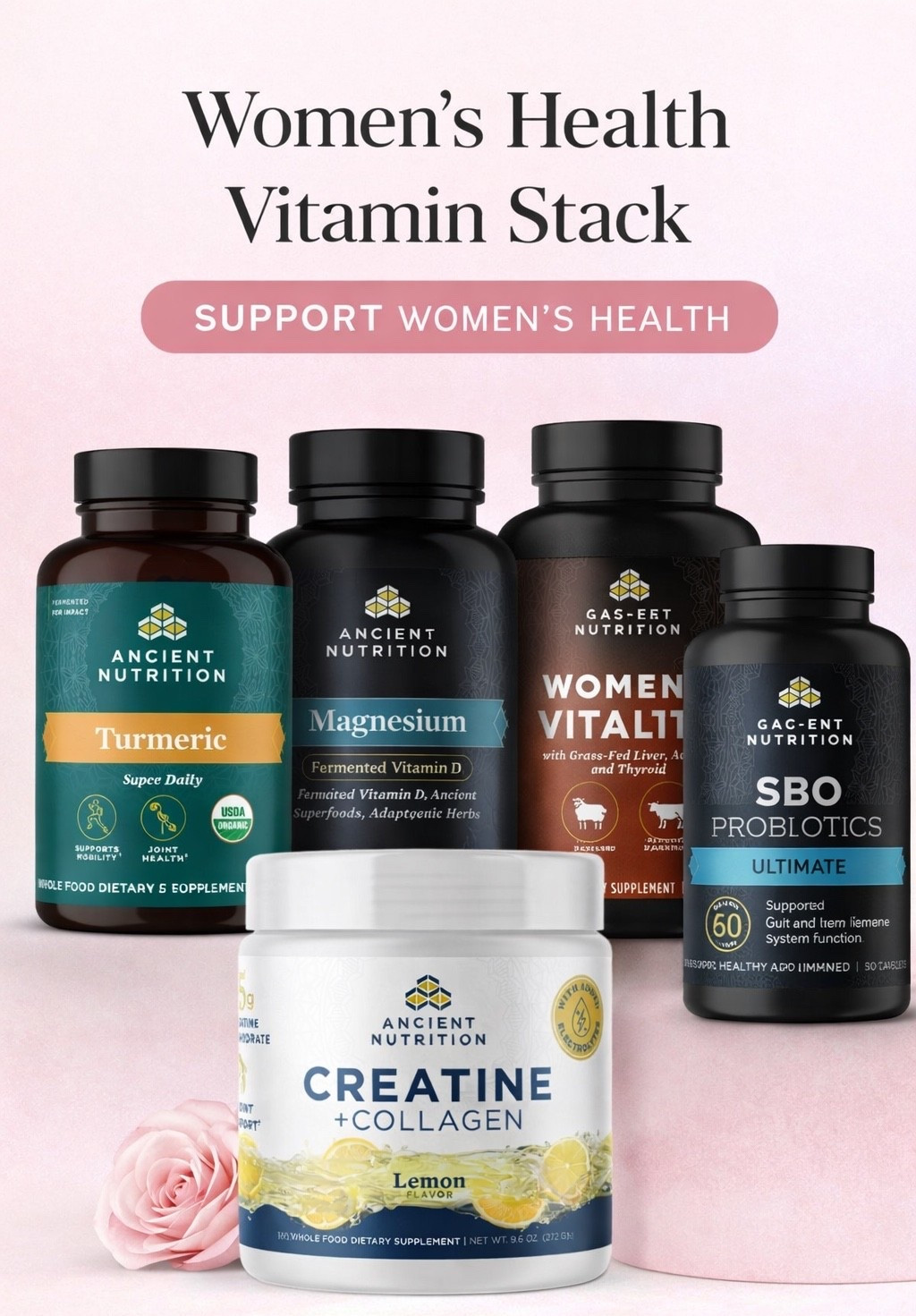 My go-to women’s health vitamin stack 🤍✨
Supporting energy, hormones, gut health + recovery all in one routine.

These are staples I keep on repeat, simple, effective, and easy to stay consistent with.

Tap to shop everything I’m using 👇


#LTKmomlife #LTKselfcare #LTKActive