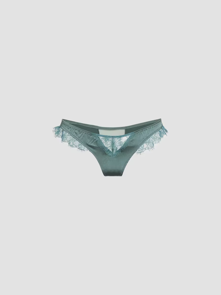 Lace Inset Thong | Saks Fifth Avenue