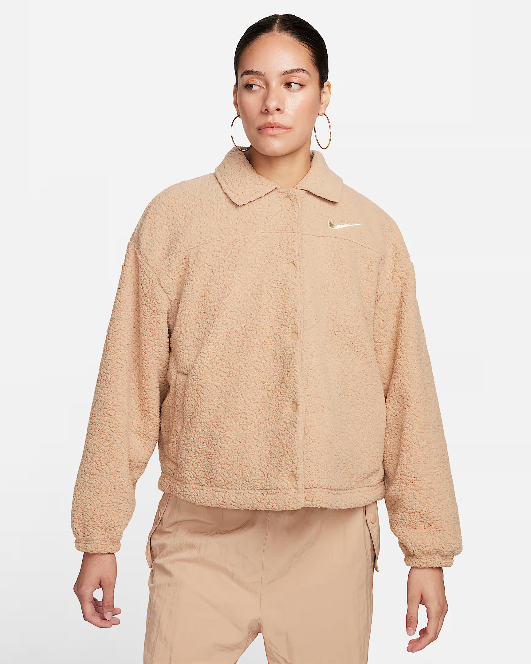 Nike Sportswear Women's Collared High-Pile Fleece Jacket. Nike.com | Nike (US)