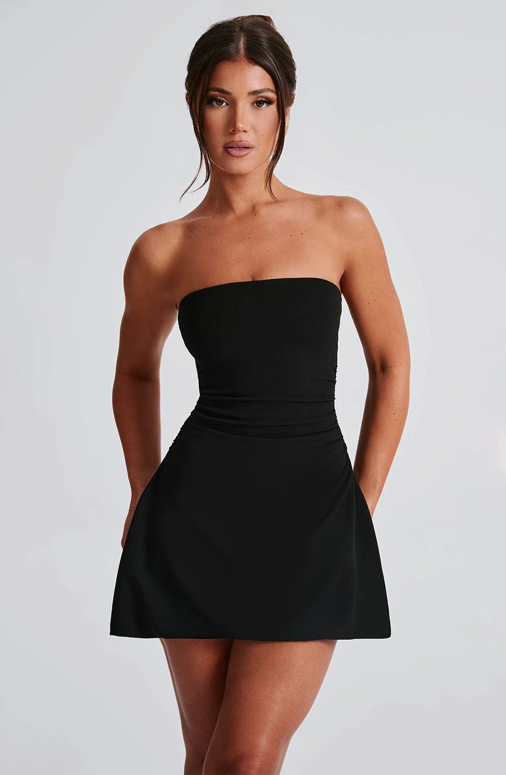 Fleur Mini Dress - Black | Babyboo (global)