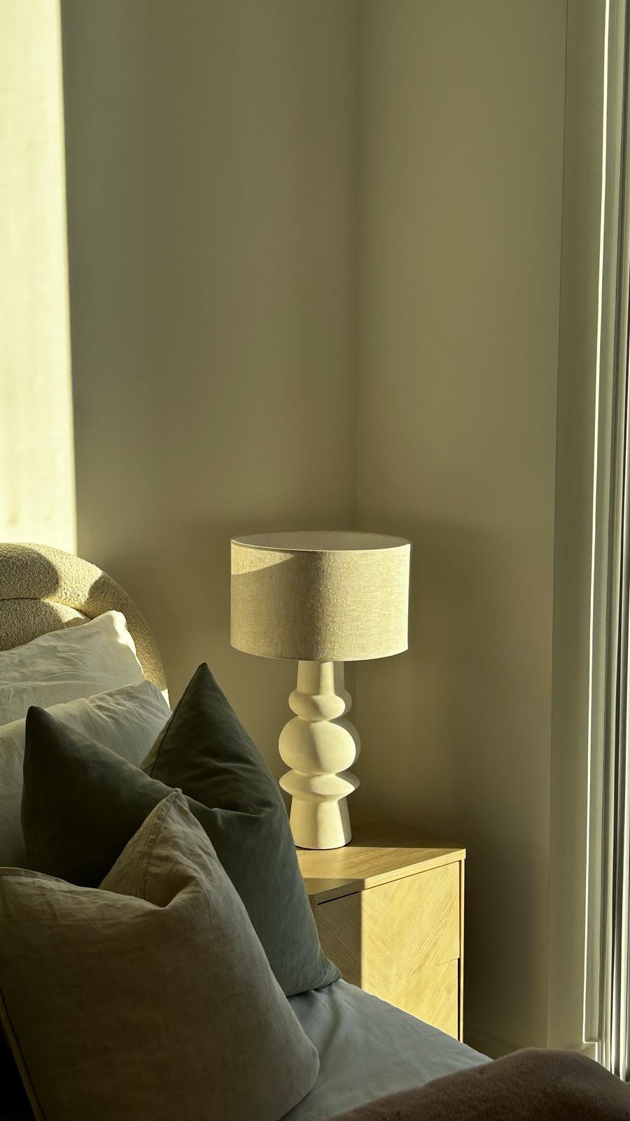 Boucle bed frame and totem bedside lamp from Next ✨

Nightstand, bedroom, interiors, interior design, house, home, home decor, nighttime routine, table lamp, lighting

#LTKuk #LTKspring #LTKhome