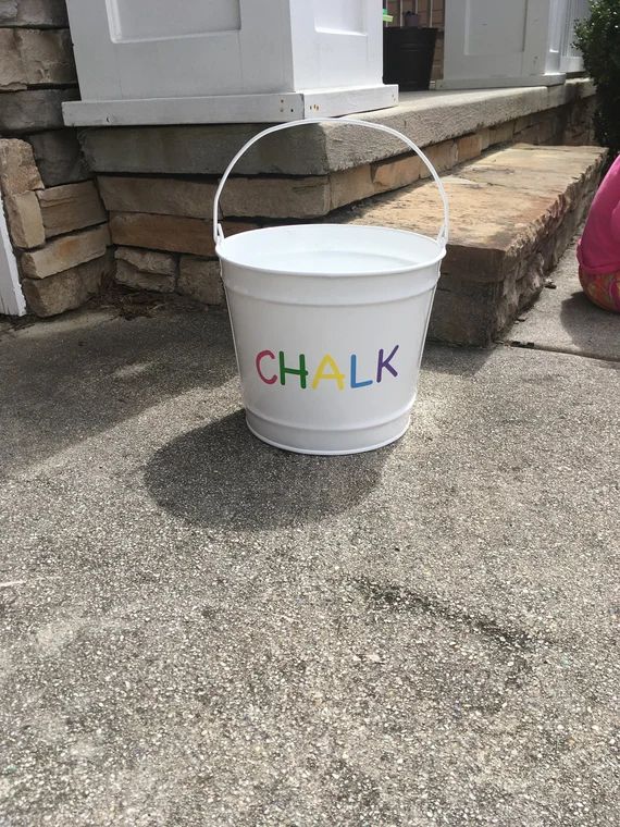 10 Quart Personalized CHALK Bucket | Etsy | Etsy (US)